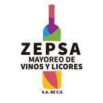 Logotipo mayoreo de vinos y licores Zepsa SA de CV