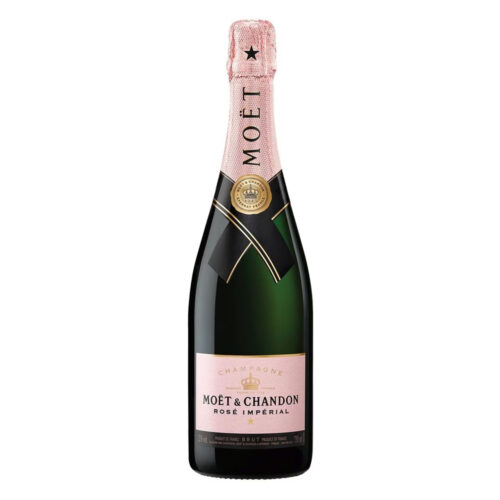 CHAMP. MOET & BRUT IMPERIAL ROSE .750 ML.