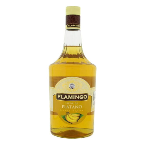LIC. FLAMINGO PLATANO 1000 ML.