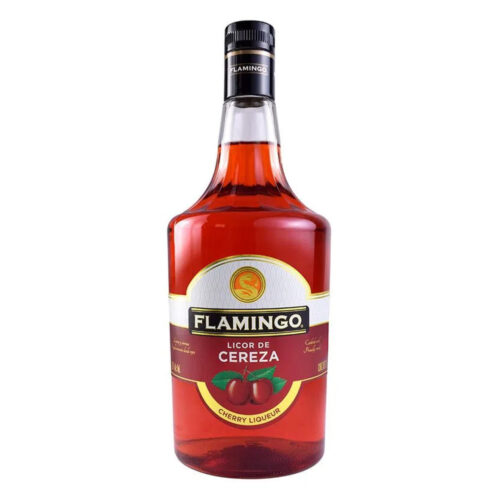 LIC. FLAMINGO CEREZA 1000 ML.