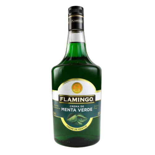 LIC. FLAMINGO MENTA VERDE 1000 ML.