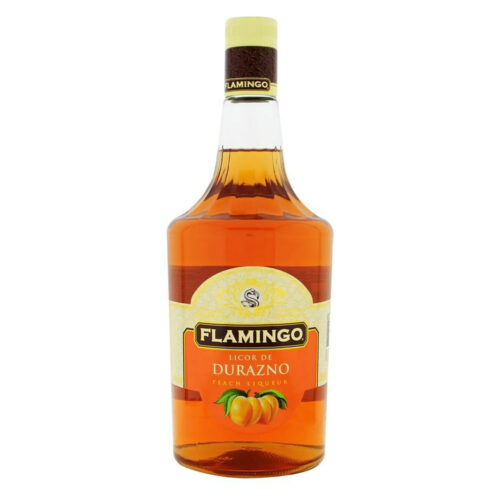 LIC. FLAMINGO DURAZNO 1000 ML.
