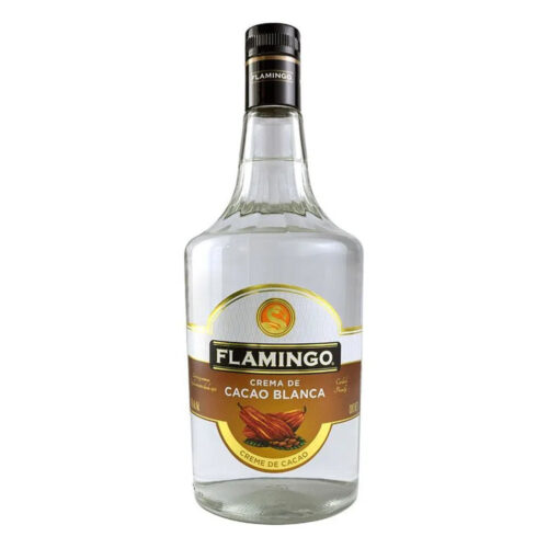 LIC. FLAMINGO CACAO BLANCA .1000 ML.