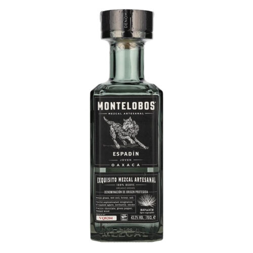 MEZ. MEZCAL MONTELOBOS ESPADIN  .750 ML.