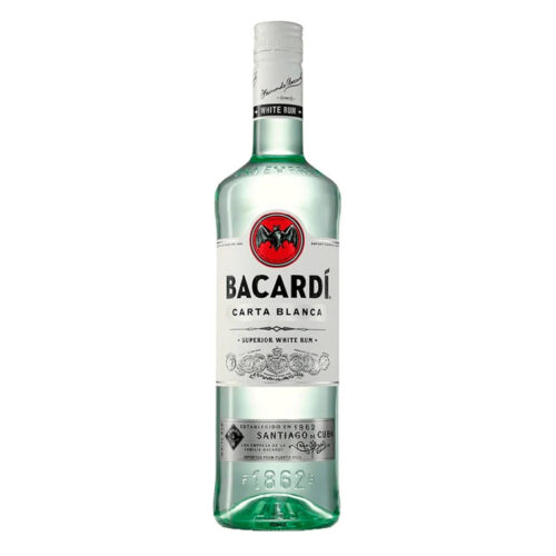 RON. BACARDI CARTA BLANCA .750 ML.