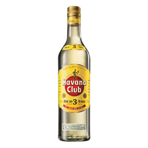 RON. HAVANA CLUB 3 AÑOS .750 ML.