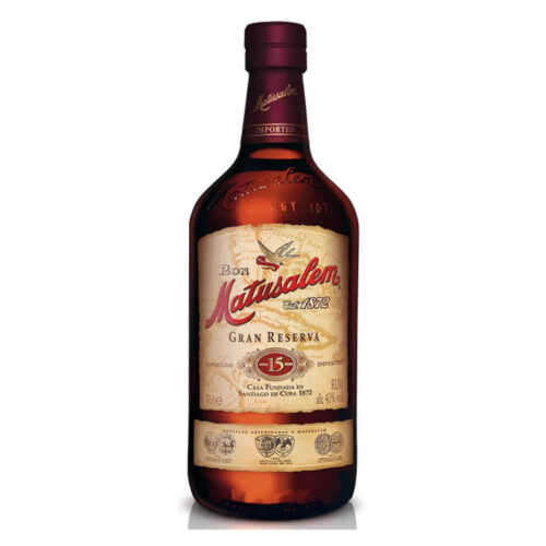 RON. MATUSALEM GRAN RESERVA 15 AÑOS .750 ML.