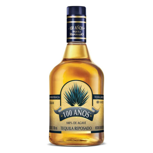 TEQ. 100 AÑOS ETIQUETA AZUL REPOSADO .750 ML.