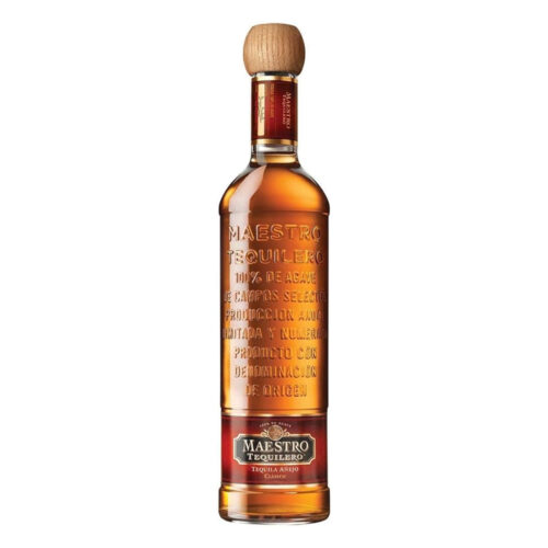 TEQ. MAESTRO TEQUILERO AÑEJO .750 ML.